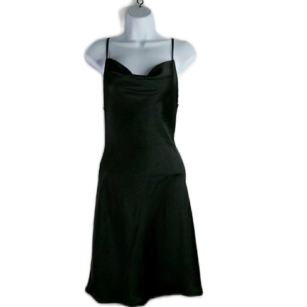 Urban Outfitters Motel - Black Sexy Back Tie Dress - Small
